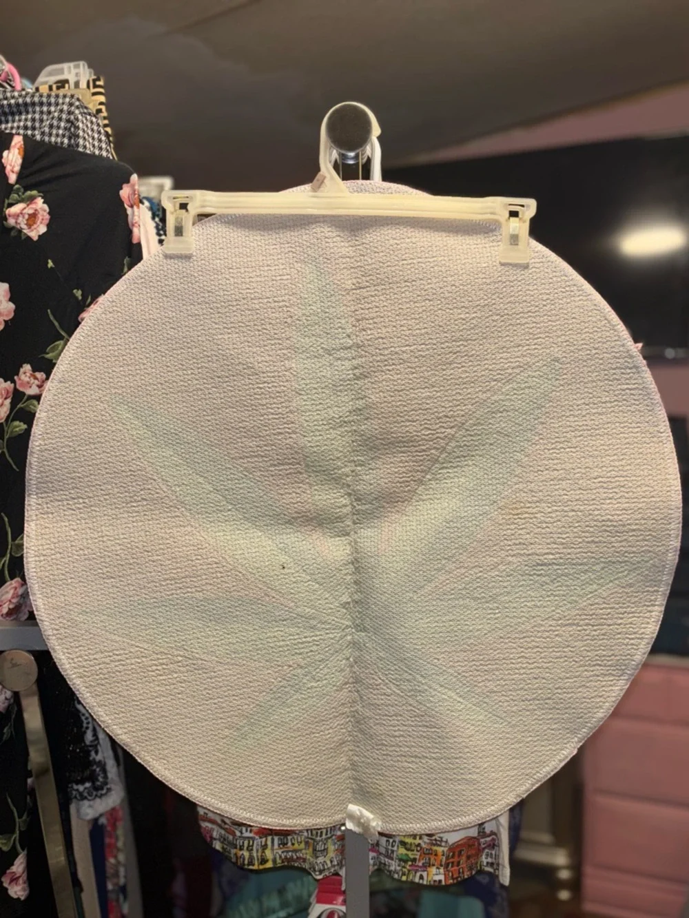 PINK Victoria's Secret Leaf Rug
